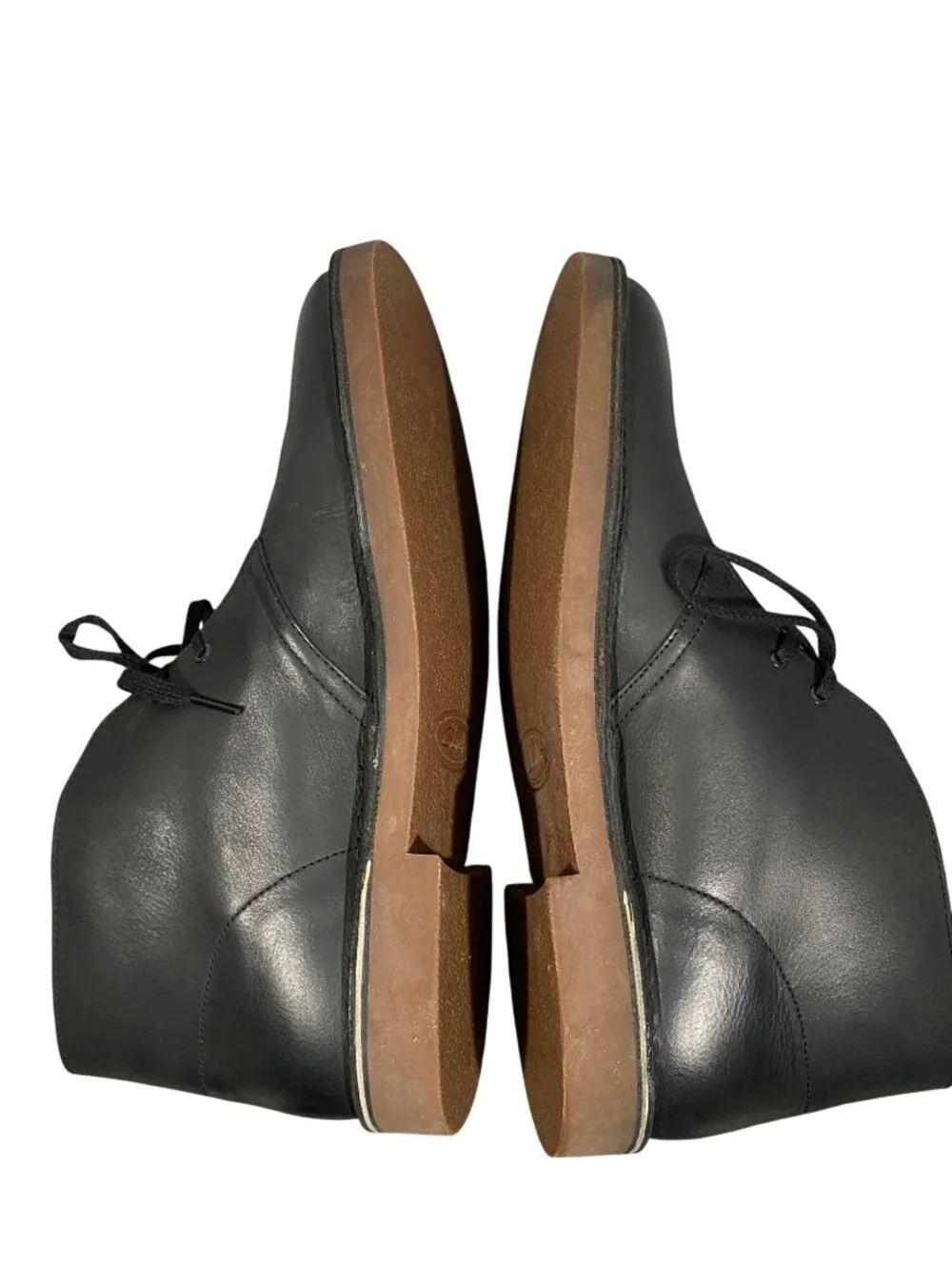 Clarks Mens Black Bushacre 2 Leather Desert Boots Size 11M Casual Lace-Up Shoes Clarks Desert Boots Bushacre 2 - Mens | Shoe City main image 3